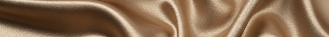 Beige satin fabric with folds
